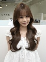 ケア 神戸(CARE)&nbsp;大人可愛い韓国ロング×艶ブラウン