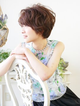 ヘア ジュレ ドゥ(hair jurer deux) 【jurer☆松田】 ふんわり爽やか☆ゆるふわショートボブ