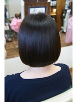 チチカカ(chichikaka) 営業ビフォーアフター、縮毛矯正から４カ月後アラ４０女子髪
