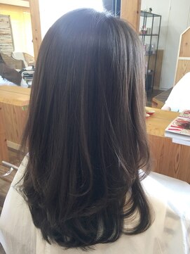 ララテラス(LaLa Terrace) ~LaLaTerrace流~アッシュベージュ×サラサラストレート