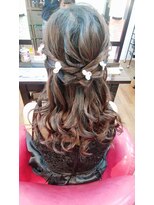 ヘアークリエイト パーティーパーティー(Hair create Party Party) ハーフアップ