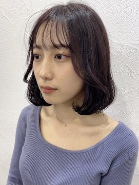 キラ 渋谷(KILLA) ヨシンモリ　韓国ヘア　イルミナ　ラベンダーグレージュ