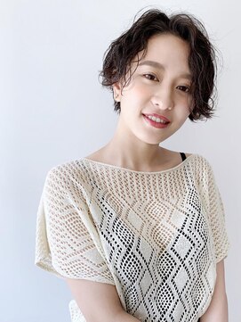 モリオ フロム ロンドン 成増店 【morio成増】大人かわいい☆ハンサムショートパーマ