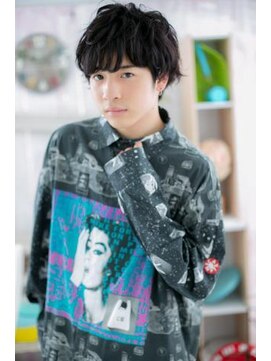 ミック ヘアアンドメイク アップ 駒込店(miq Hair&Make up) 大人ネビージュくせ毛風ストリートショートa1