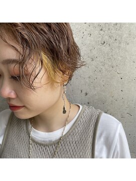 クララ サカエ(CLALA Sakae LA.DONNA group) イヤリングイエロー