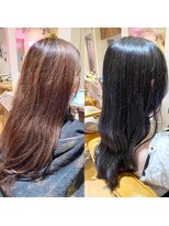 アヴァンス 天王寺店(AVANCE.)&nbsp;印象の違い×ブルーブラック×透明感