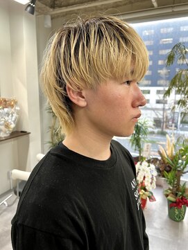 ルーツ ヘア デザイン(roots hair design) 西大橋★新町美容院★roots★メンズカットネオウルフ