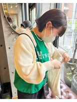 エディット トウキョウ(e.dit tokyo)&nbsp;【MILK/MURIEL macoto】切りっぱなしボブ