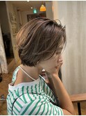 コントラストカラーショート