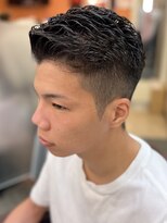 銀座マツナガ 浅草店 メンズパーマ/ビジネススタイル/フェード/アップバング20代30代