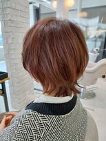 ルル カリス(lulu CHARIS)&nbsp;ラベンダーベージュ×レイヤーミディ