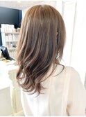 福山市美容室Caary人気イルミナカラー モカグレージュ