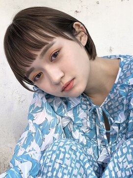 ニュアージュ 表参道 南青山(Nuage’) 美髪イメチェン小顔ショートボブ【Nuage'表参道】ワイドバング