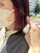 インビテーション(invitation)&nbsp;インナーカラー・インナーピンク・ボブ