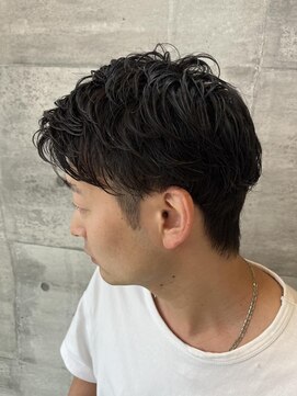 サラビューティーサイト 志免店(SARA Beauty Sight) 【志免】アップバングパーマ☆琉希也