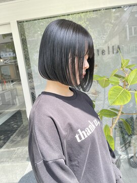 ステラ(stella) 切りっぱなしボブ