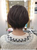 クセ毛もまとまるレザーショート