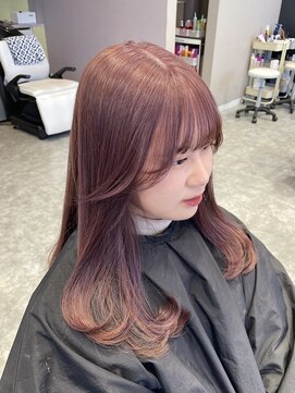 エムサロン 前橋川原(emusalon) 【maho】ピンクベージュ