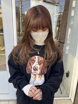 キャラハーフ 池袋東口店(KYARA HALF) レイヤースタイル/ロングウルフ/スタイリストsaki