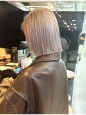 色っぽヘルシーボブ*ホワイトクリームベージュ*ケアブリーチ