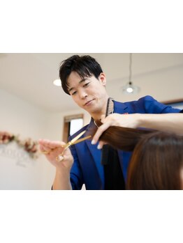 細かいところまで徹底カウンセリング！一人ひとりのお顔や頭の骨格に合わせたスタイルをご提案します◇