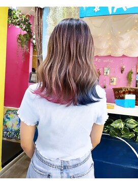 トーク 武庫之荘(TAL'KE) TAL’KE武庫之荘/ピンク×ブルー_347