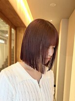 ニール シトロン 名古屋 伏見 丸の内(NEELU citron)&nbsp;【Neelu_scuro_conoka】ブリーチなしWカラーブラウンレッド