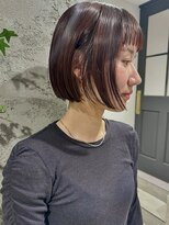 ビジュ(bijou)&nbsp;ミニボブ/横須賀/横須賀中央/カット/ブリーチなしカラー/汐入