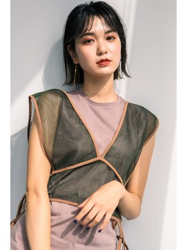 ルス 立川(LUZ) 【LUZ立川】ぷつんとボブ+アッシュブラック★New Open