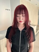 シキ オルガン 大宮(siki ORGAN)&nbsp;ワインレッド ハイレイヤー 暖色系カラー