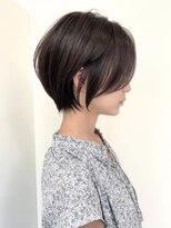 ネイロ バイ ジルブラン 葛西(NeiRo by JIL BLAN) ハイライト白髪ぼかしダブルカラーインナーカラーショートボブ