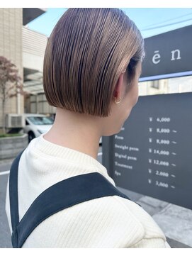 フェンヘアーアイス 中目黒(Fen.hair ici) 20代30代40代ミニボブショコラアッシュ透明感小顔ブリーチなし