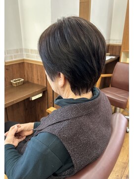 トップヘアー 中庄店(TOP HAIR fuapua) 《TOPHAIR 中庄店/きゃん》耳だしスッキリショート