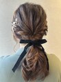 エン(eN.) 結婚式お呼ばれヘアアレンジ♪
