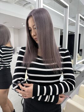 テイス 新宿(TACE) ラベンダーグレージュ[着物/メルティカラー/透け感バング]