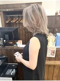 バレイヤージュ×ミルクティー