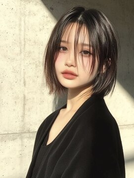 ソーイ(sowi) sowi姫路南条 #切りっぱなしボブ #レイヤーカット #タッセルボブ