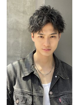 リップスヘアー 銀座(LIPPS hair) 無造作アップバング