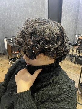 メロウメンズライン 神戸三宮(mellow men's line) スパイラルパーマ