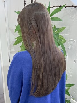 ロイス 神宮前(ROIS) ミルクティーベージュ/ダブルカラー/ケアブリーチ/ハイトーン