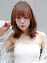 アイビー 吉祥寺(aivee)&nbsp;ミディアムレイヤー×小顔ショートボブ×ピンクブラウン