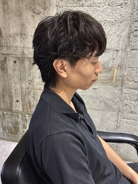 ニアウ 太田店(Niau) シャドウパーマスパイラルパーマ波巻きスパイラルパーマ群馬太田