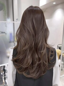 ムード(MOOD,) 暗めカラー/グランマッシュ[レイヤーカット/髪質改善/銀座]