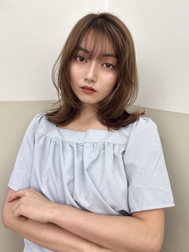 ボヌール 銀座並木通り店(Bonheur) 【銀座有楽町】stylist高落ミディアムレイヤーナチュラルカラー