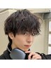 【学割U24】全パーマ対応◆メンズカット+デザインパーマ ¥13900