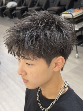 ビカムメンズヘアー 栄店(become men's hair) スイングショートスパイキーショート