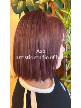 アッシュ アーティスティック スタジオ オブ ヘア(Ash artistic studio of hair) ピンクラベンダー