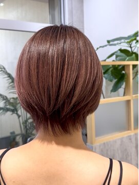 ミモザ(Mimosa) 《Mimosa》 くびれショート/ボルドー