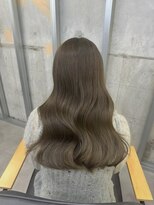 イオエ 梅田(ioe) ミルクティーベージュ/レイヤーボブ /髪質改善/縮毛矯正