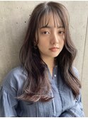 小顔前髪 20代30代40代大人かわいい美髪ネビージュ